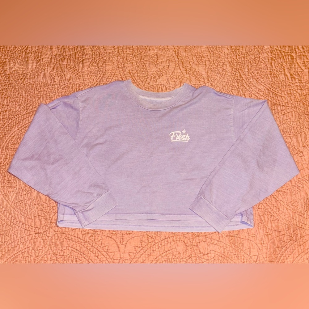 Levi's Cropped Long Sleeve Tee